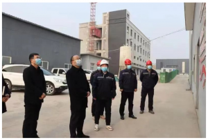 【鶴壁全豐】鶴山區(qū)區(qū)委書記張超一行蒞臨鶴壁全豐調(diào)研指導(dǎo)